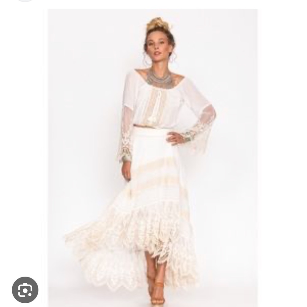 NWT Peasant skirt XS NWOT TOP S